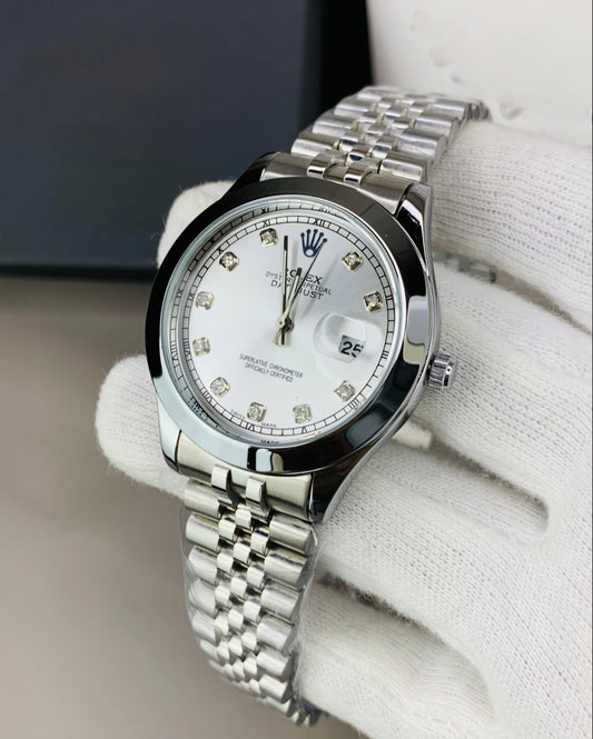 Limited Edition ROLEX DATEJUST Series - Mineral glass - Ultra premium chain 3 Different Colours